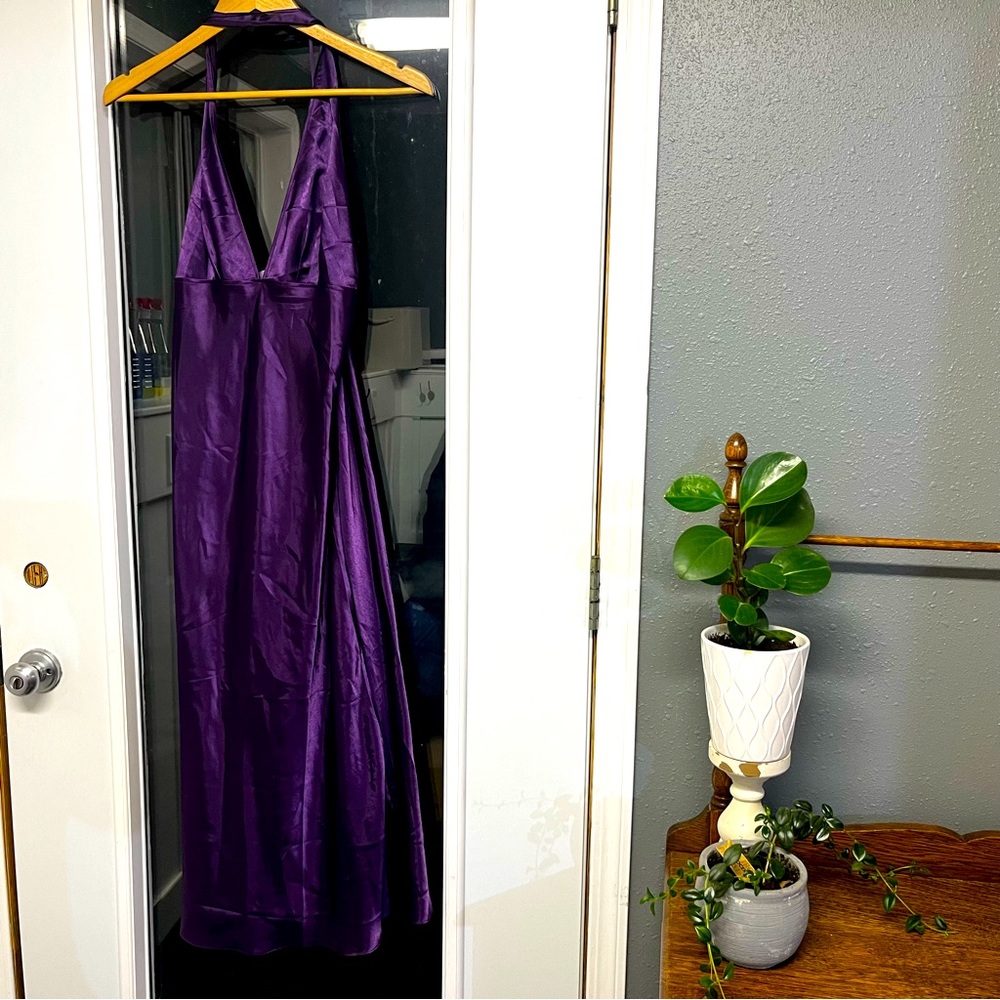 Undercover Wear vintage purple full length lingerie slip size‎ m